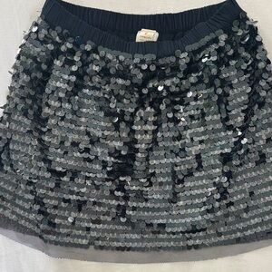 Crewcuts Silver Sequin Skirt